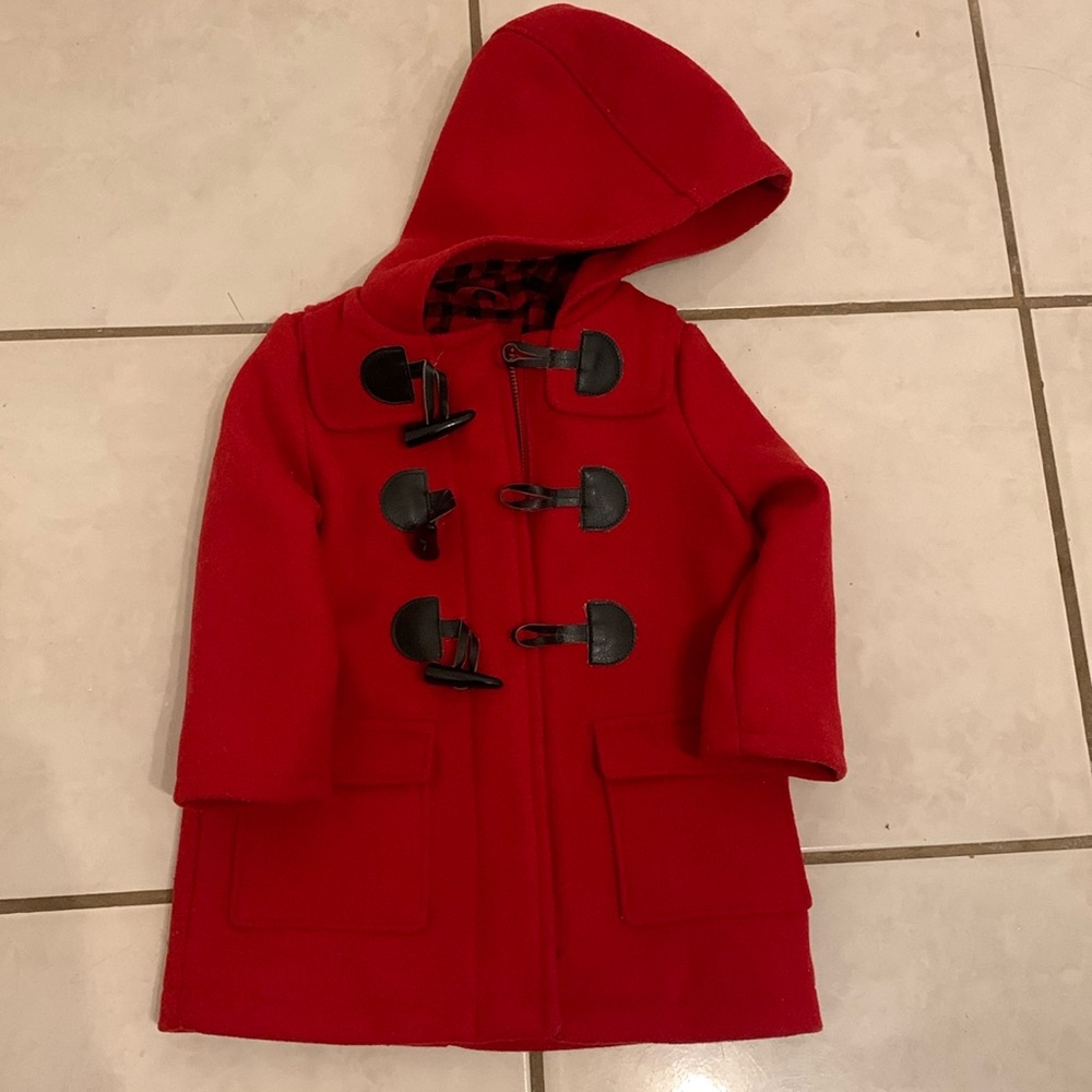 Baby Gap red coat